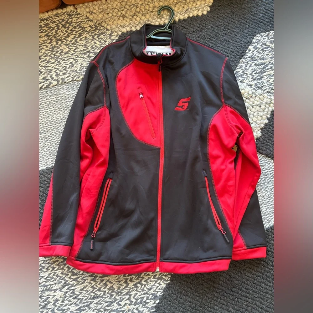 Snap on Black and Red fleece lined - Picture 1 of 1
